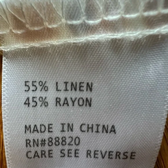 Calypso St. Barth White Tropical Patchwork Button-Up Blouse Size S - Picture 5 of 7